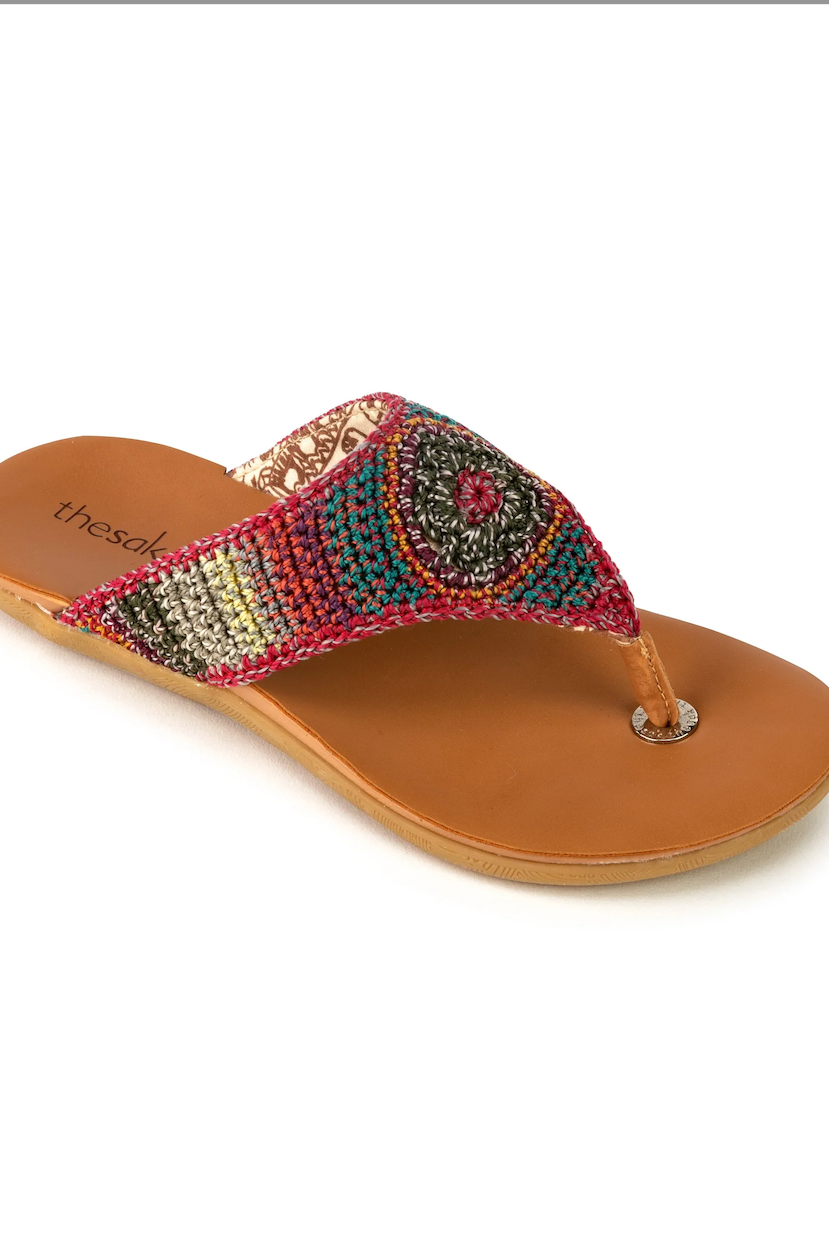 Shana Crochet Flip Flops