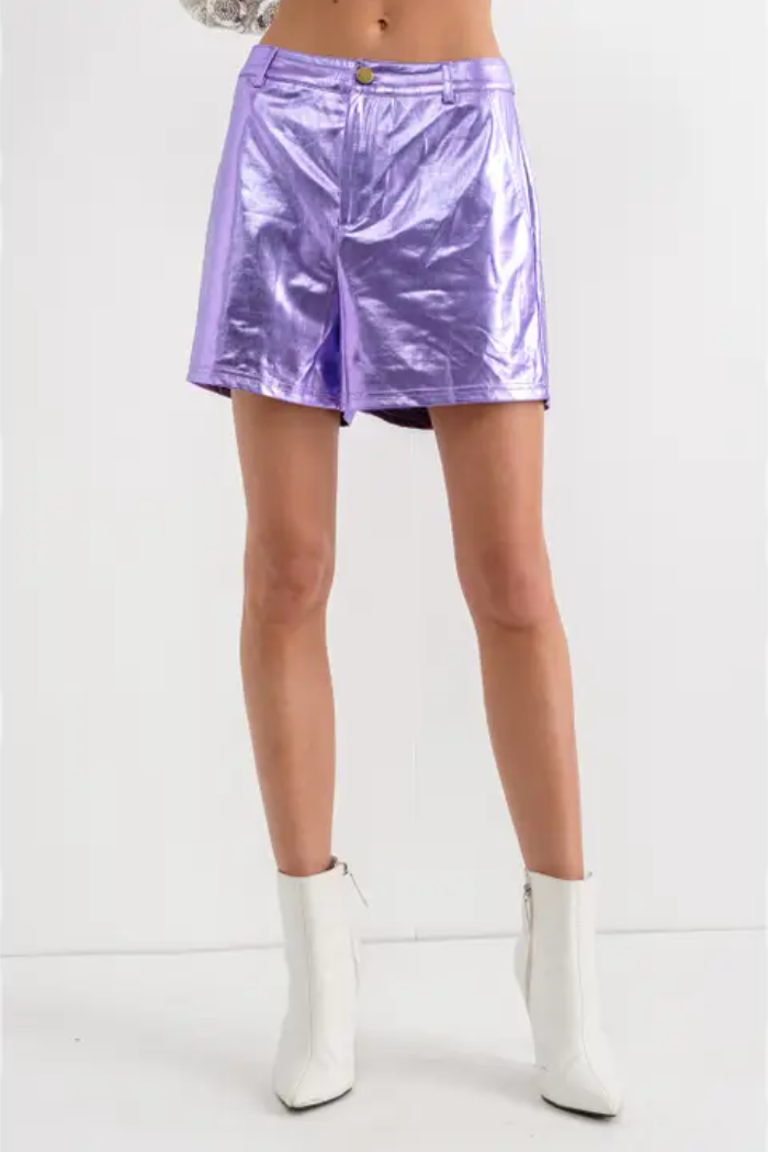 Gameday Metallic Shorts