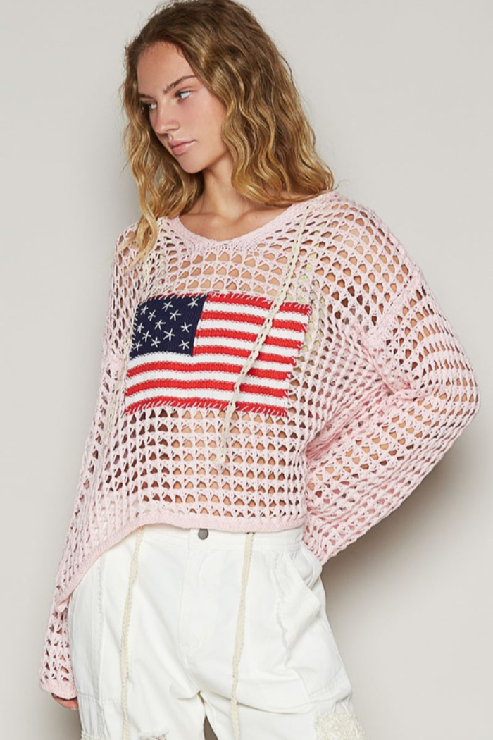American Flag Hoodie
