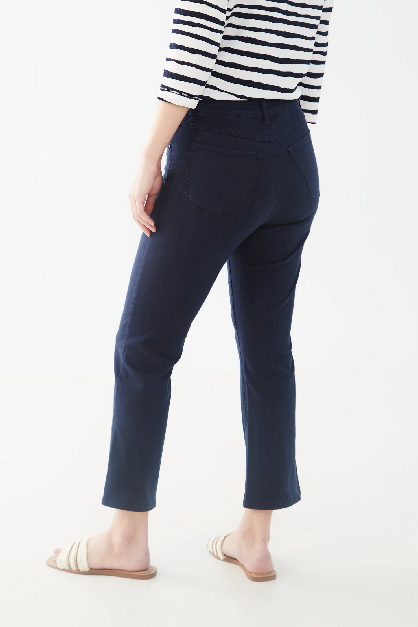 Euro Twill, Olivia Boot Crop Pant