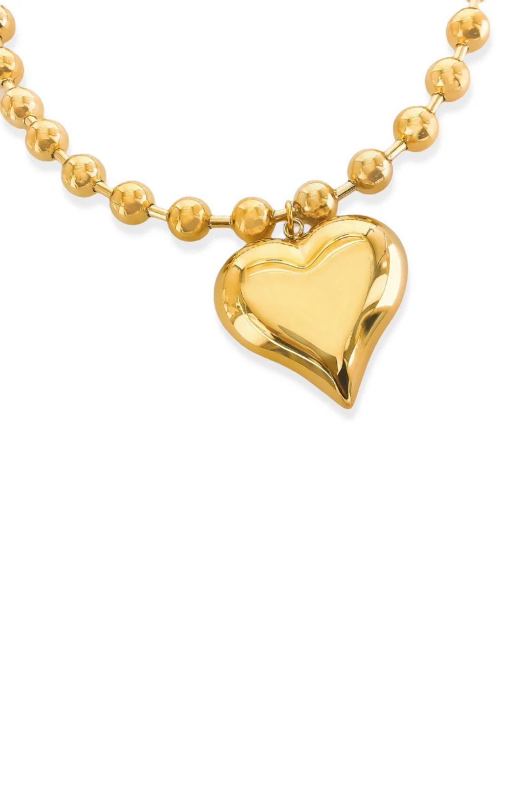 Puffy Heart Necklace