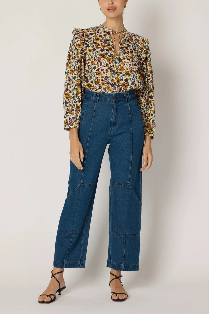 Malin Blouse- Wild Cosmos