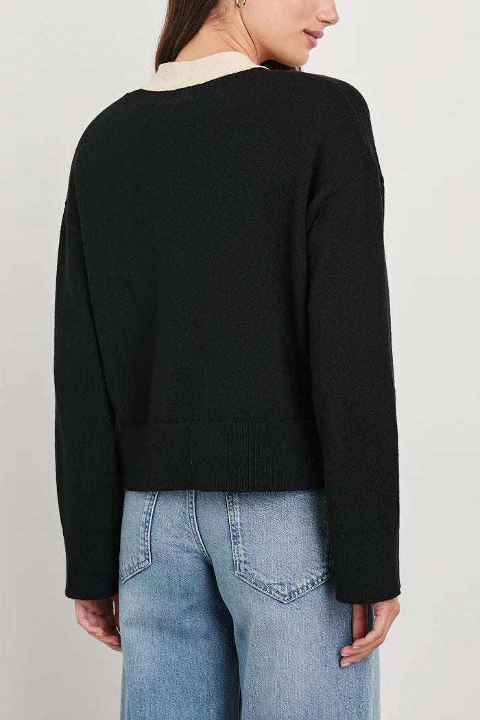 Geneva Contrast Cardigan