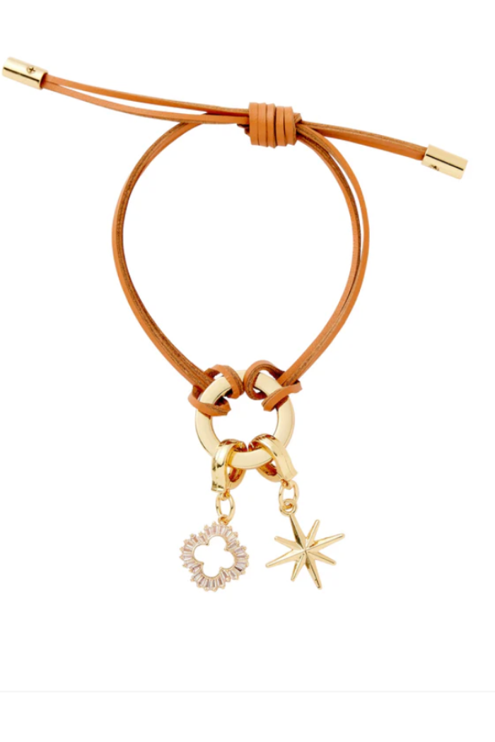 Mother of Pearl Gold Charm