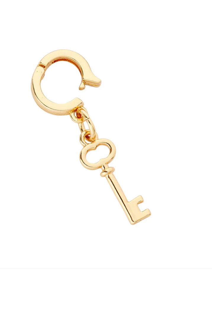 Key Gold Charm