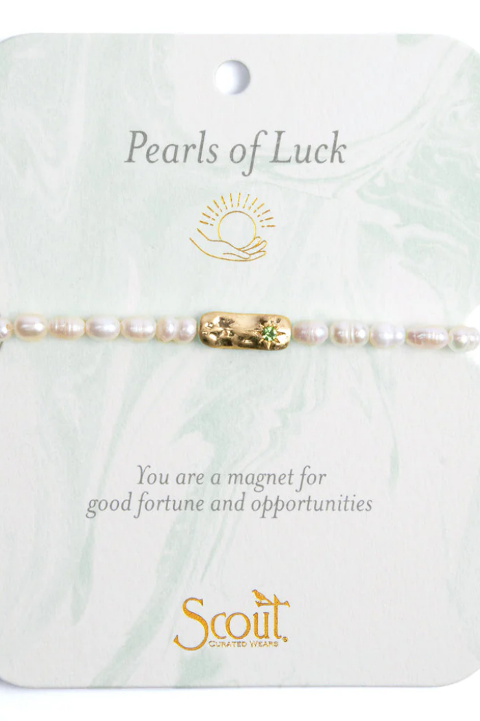 Pearl Affirmation Bracelet