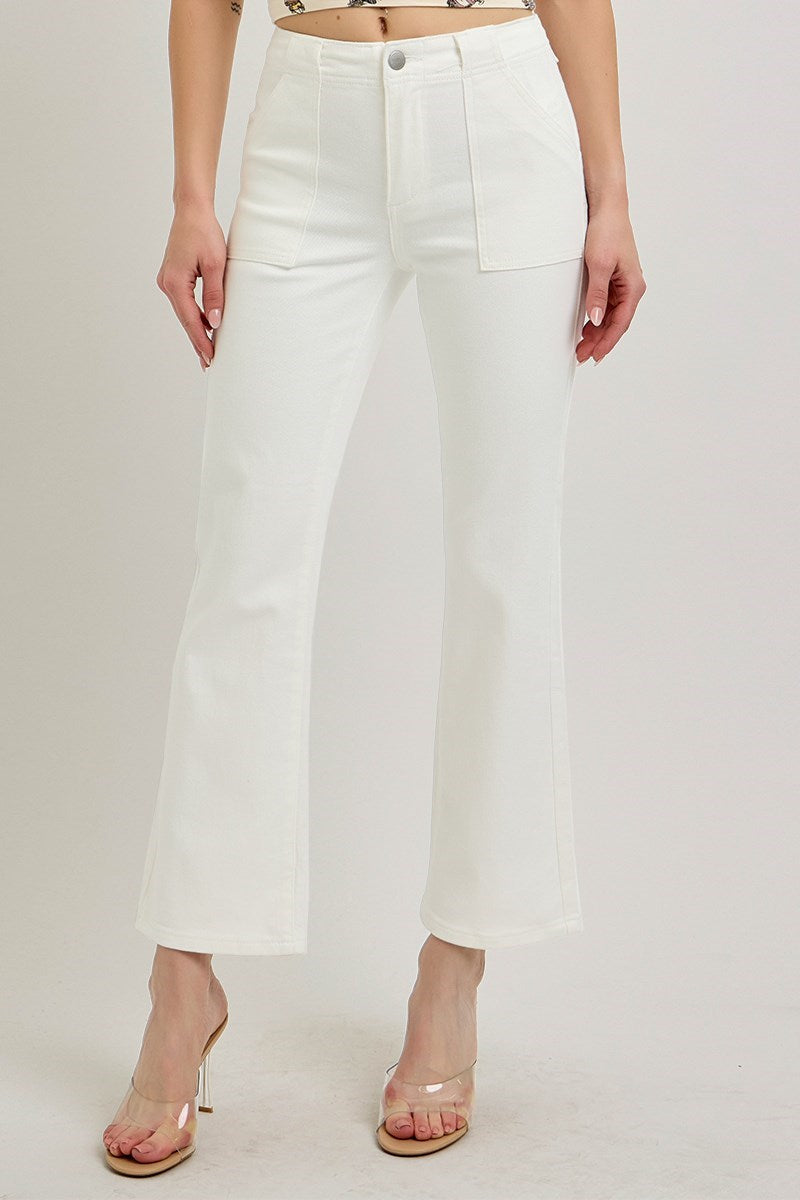 Snow White Kick Flare Jeans