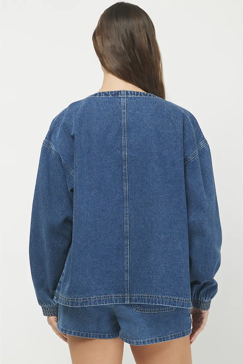 Indigo Washed Denim Jacket