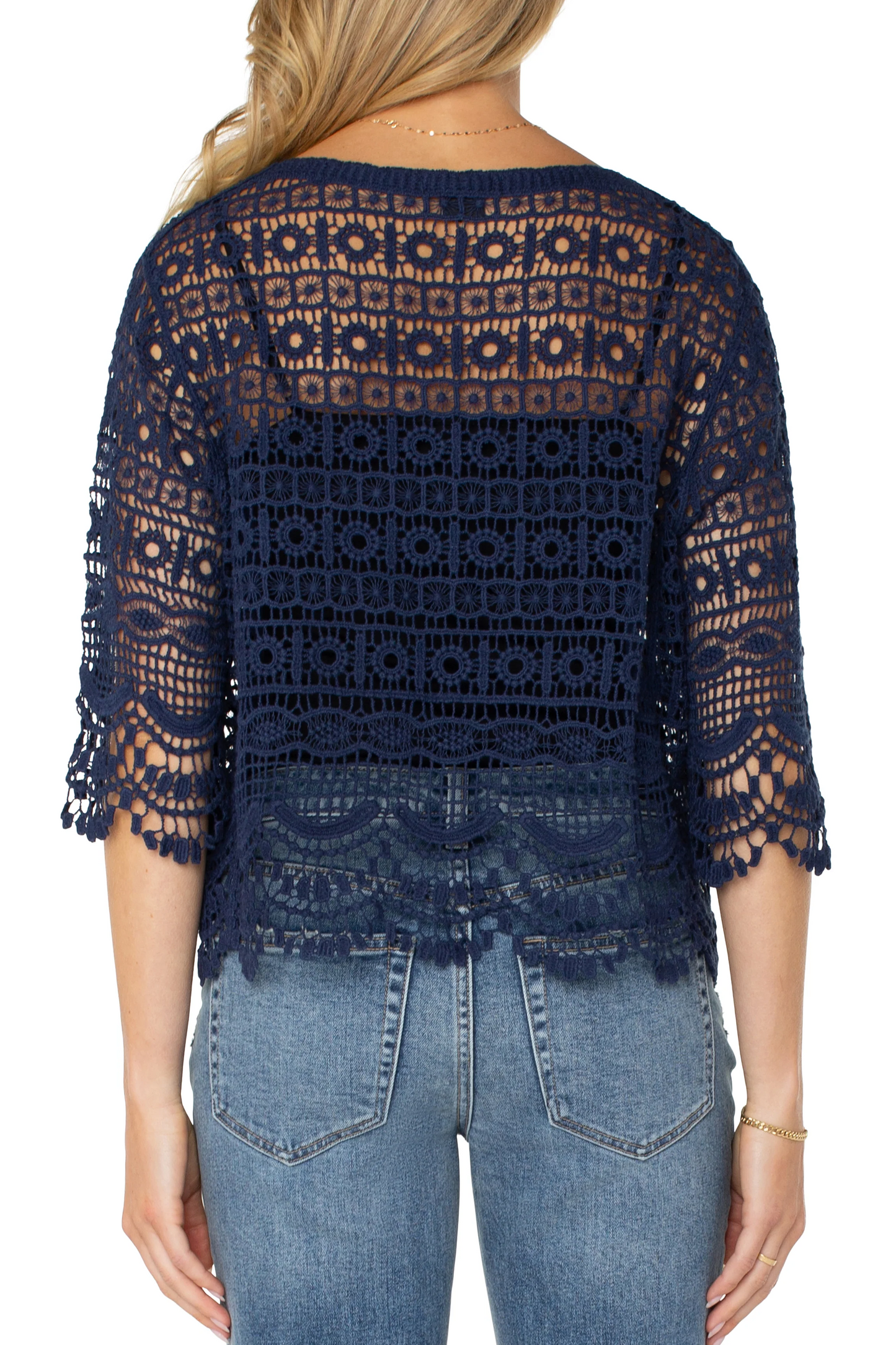 Short Sleeve Lace Bolero