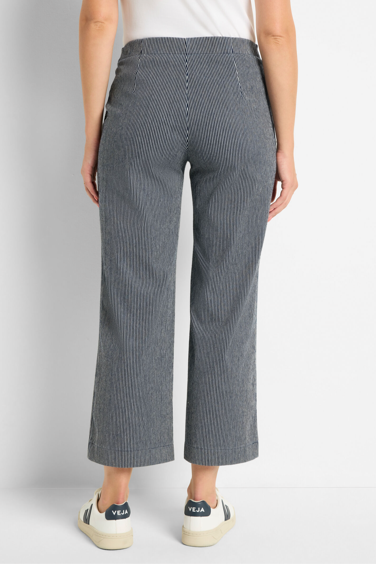 All Day Stripe Wide Leg Jean