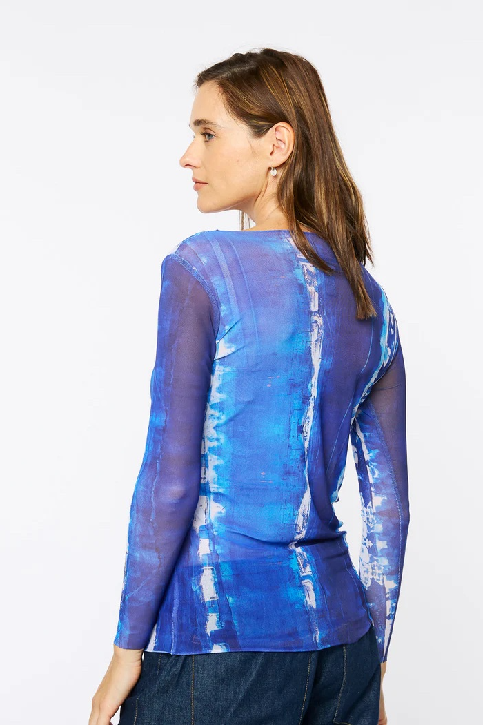 AMB Designs Indigo - NudiTee Sheer Top