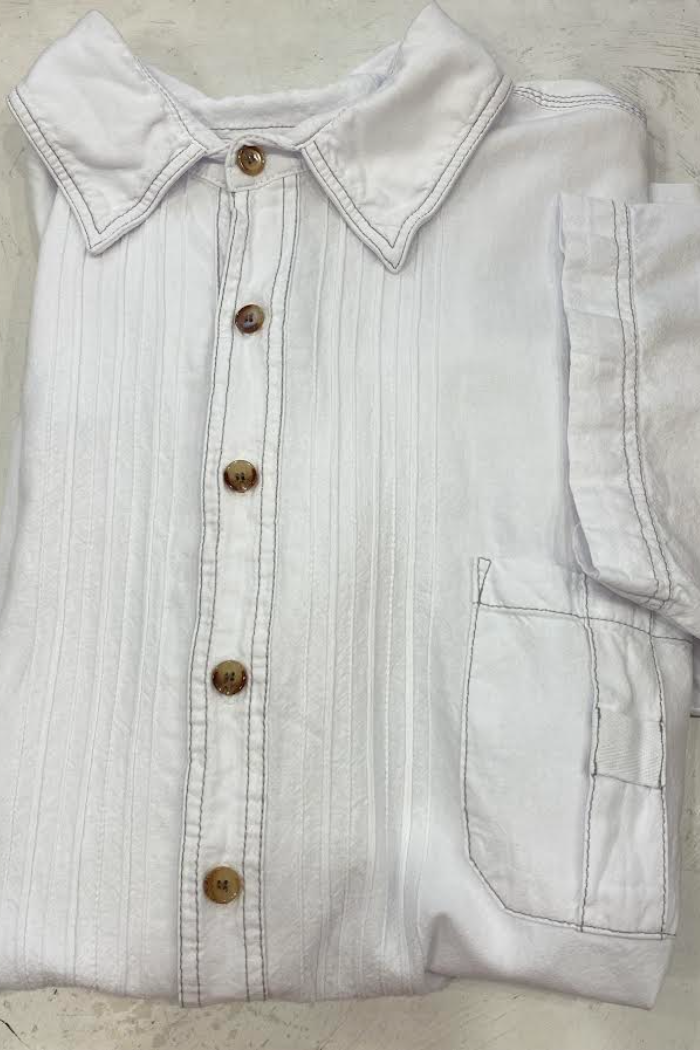 Santiki Travelers Button Down Shirt