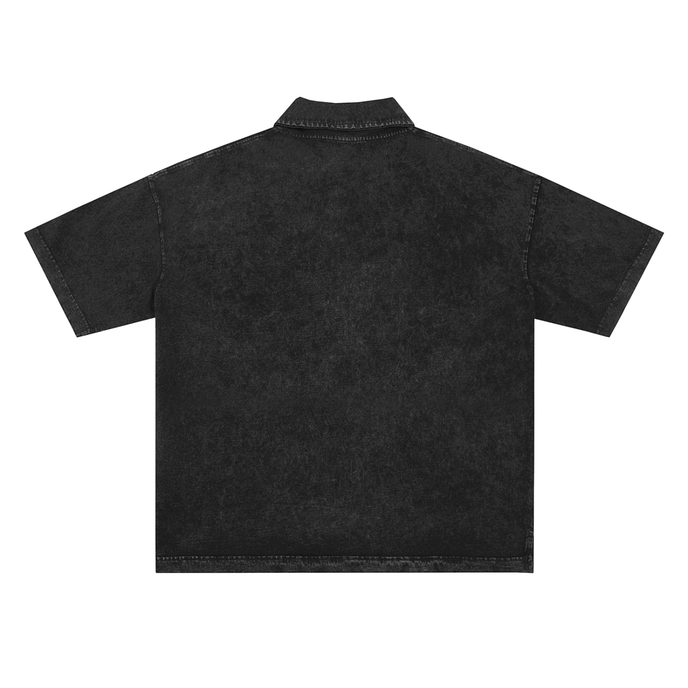 ESSNTIAL ELEMNTS Unisex 300G HW Snow-Washed Polo