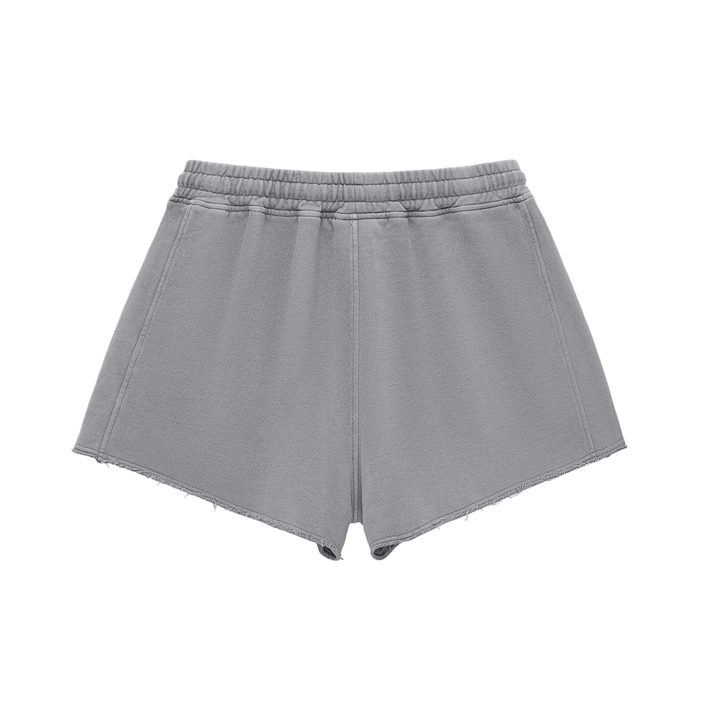 ESSNTIAL ELEMNTS 300G Women's Washed Raw Edge Shorts