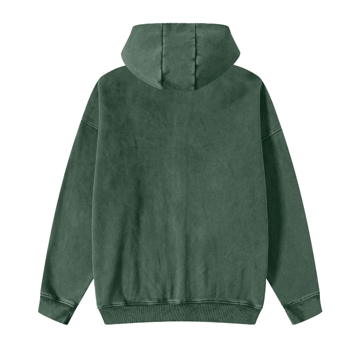 ESSNTIAL ELEMNTS Unisex 360G Snow Wash Fleece Hoodie