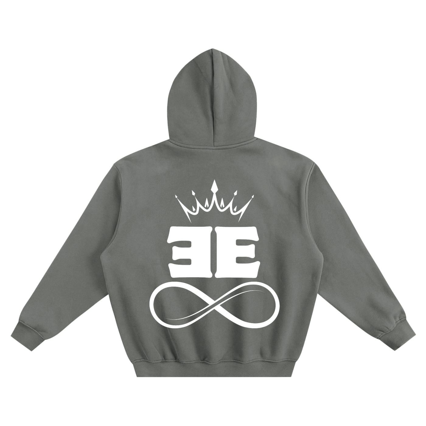 ESSNTIAL ELEMNTS Unisex 350G Fleeced Boxy Hoodie