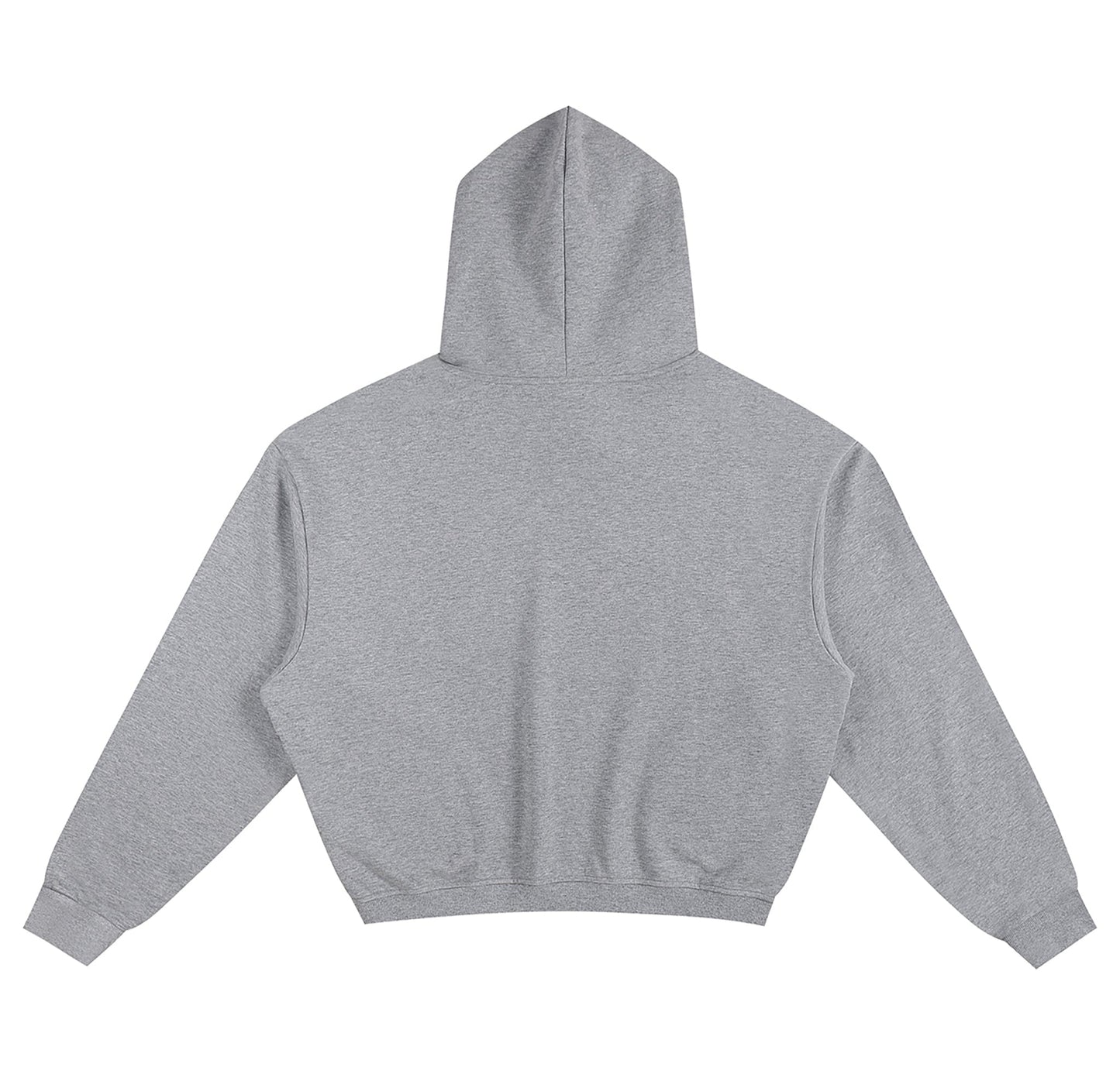 ESSNTIAL ELEMNTS Unisex 400G Solid Color Boxy Hoodie