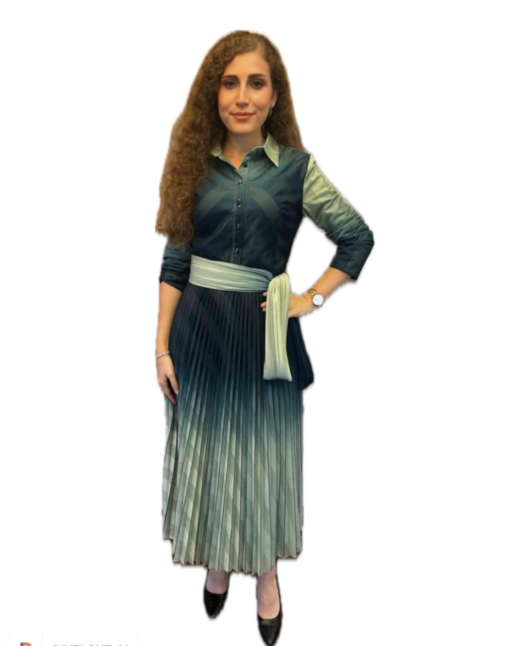 Pleated Dress
