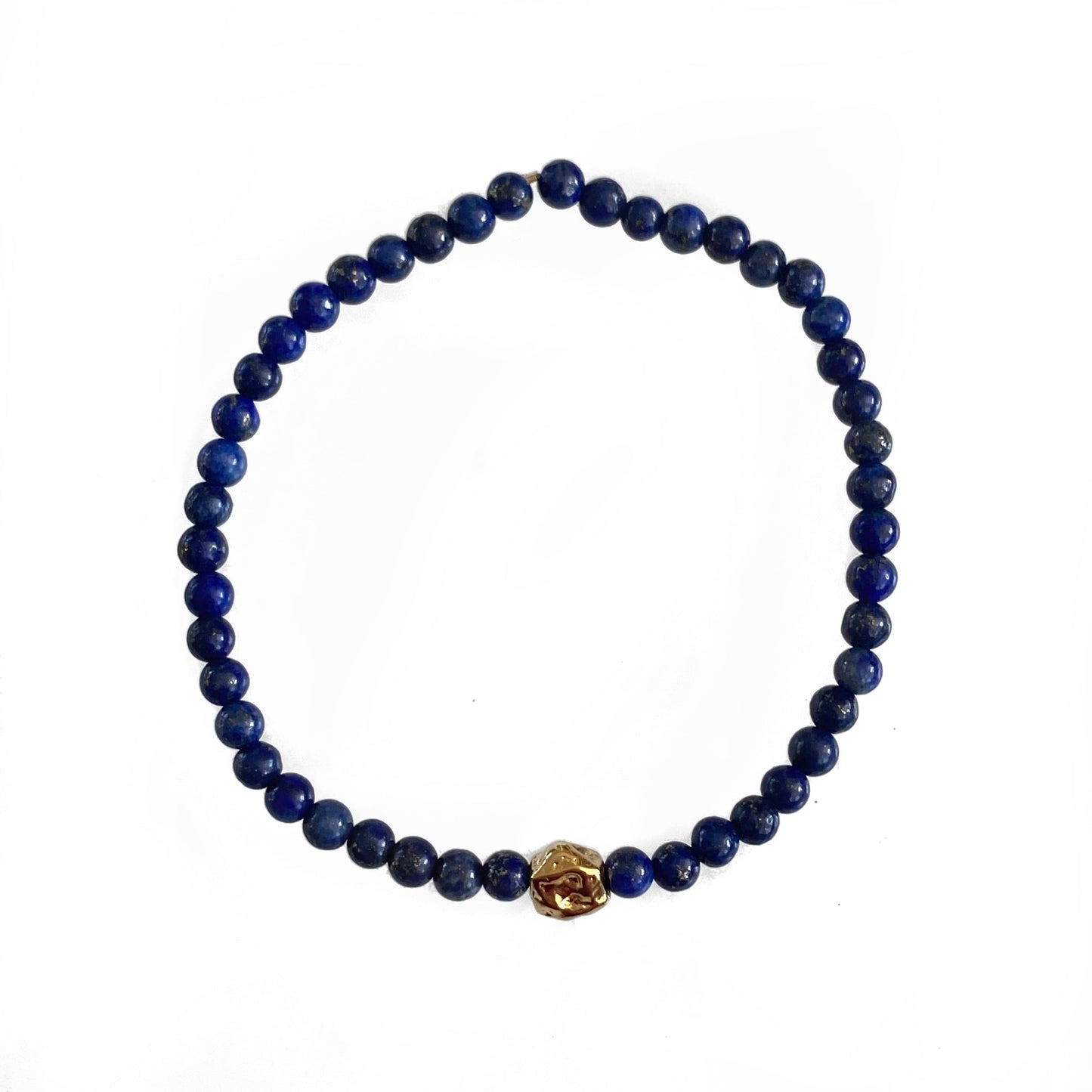 Gemstone Lapis Bracelet