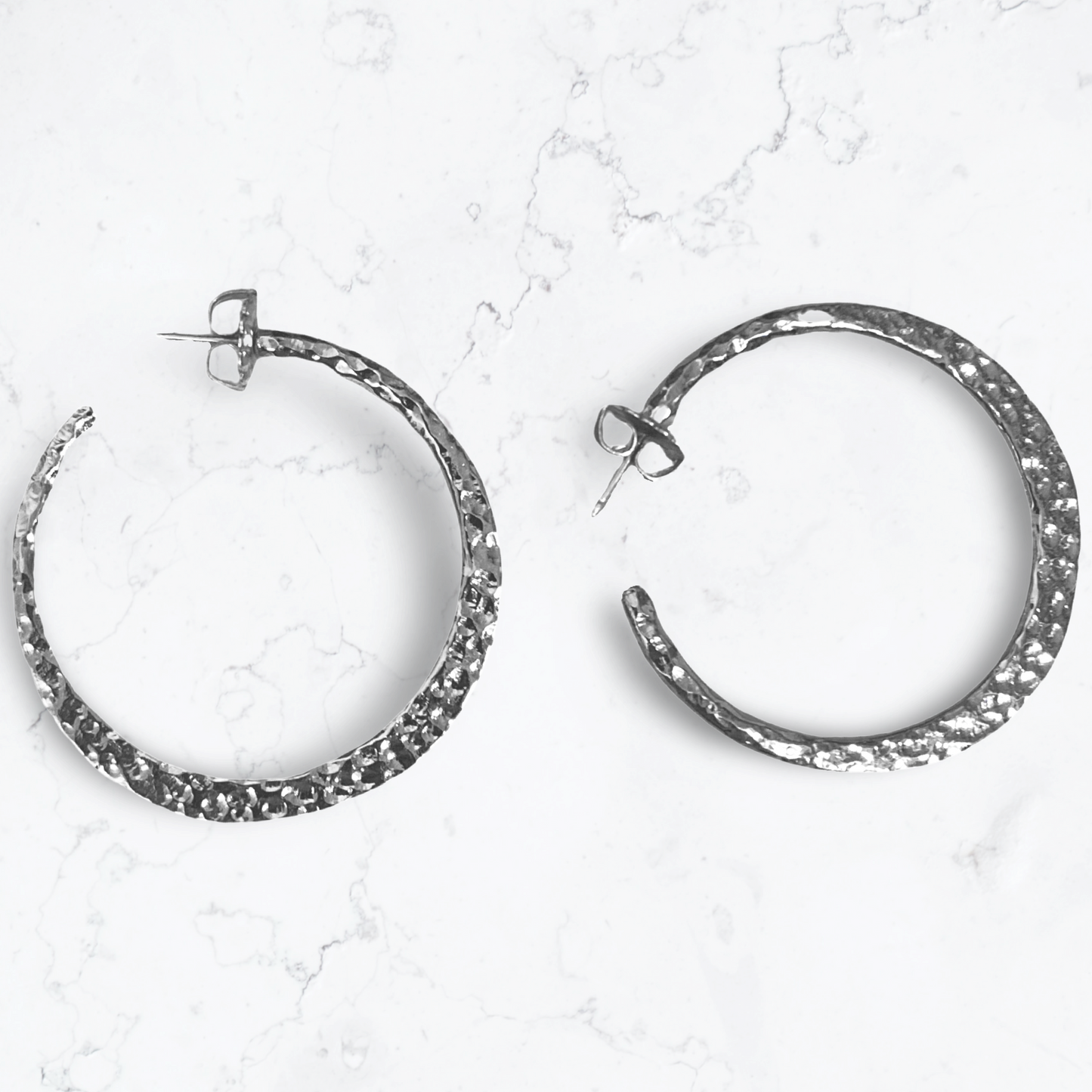 Hammered Hoops