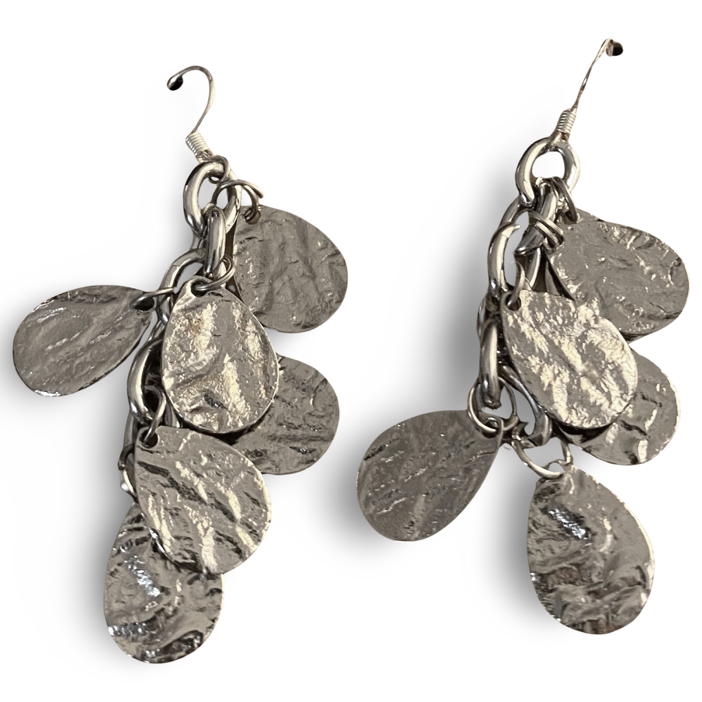 Textured Dangle Earrings