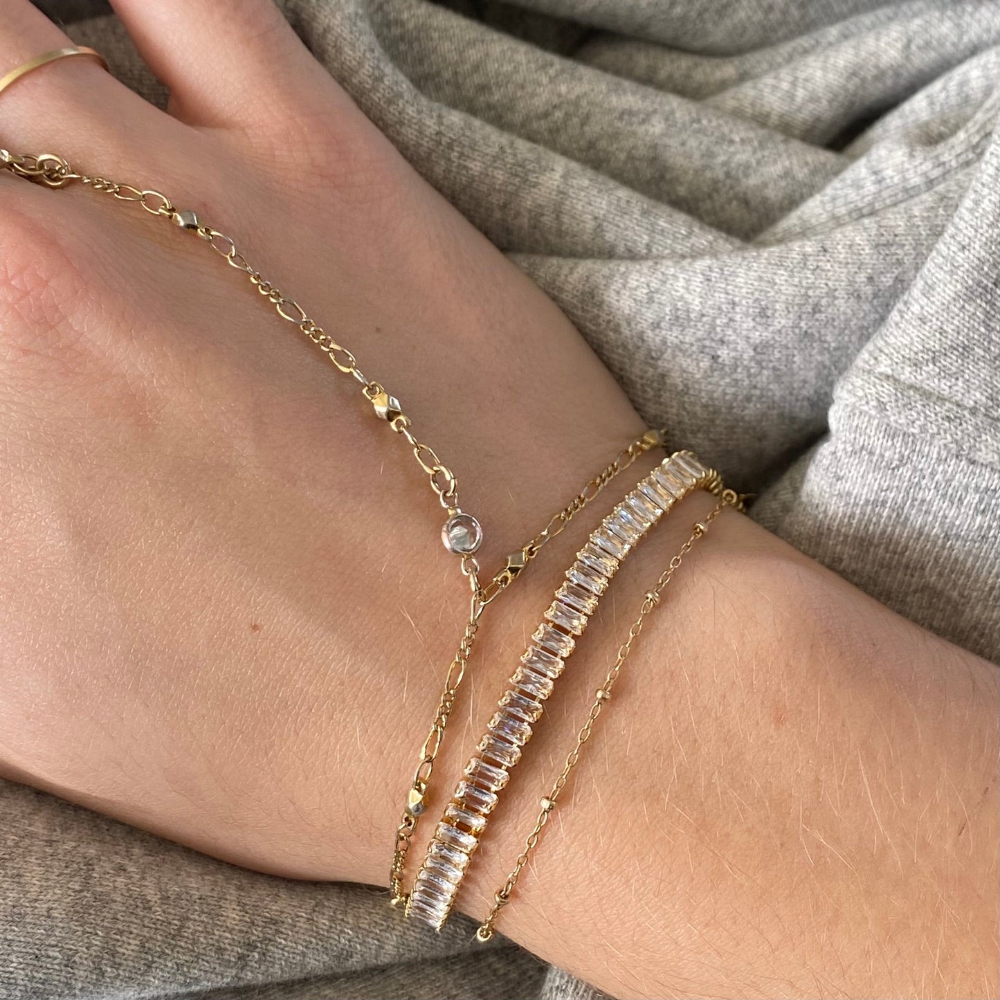 Clear CZ Bracelet