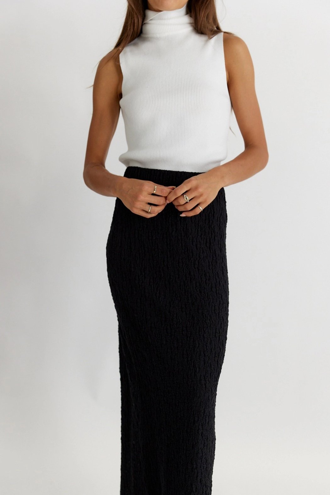 Mari Textured Skirt