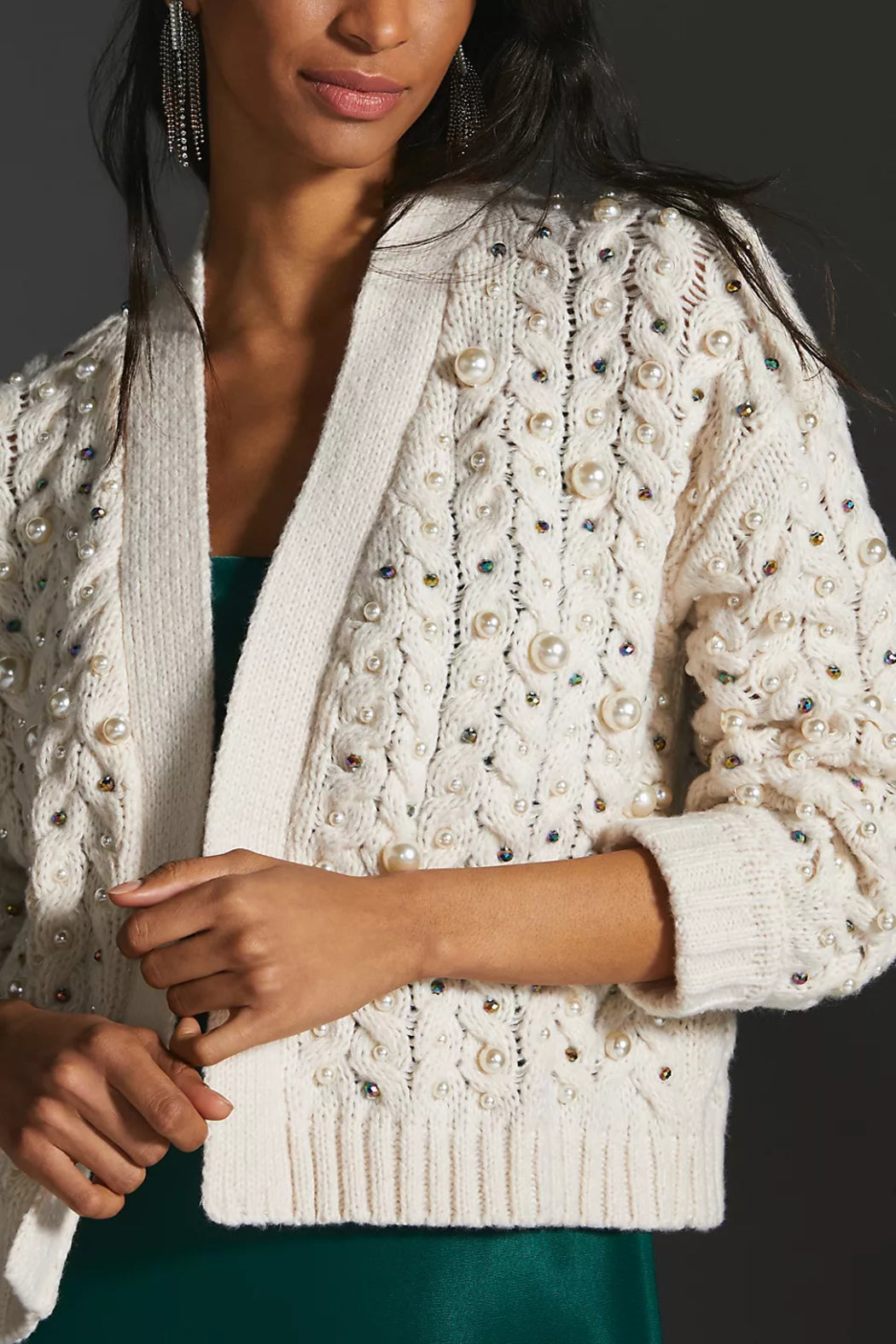 Party Pearl Cardigan