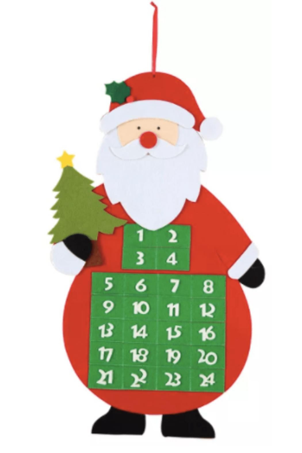 Santa Tree & Calendar