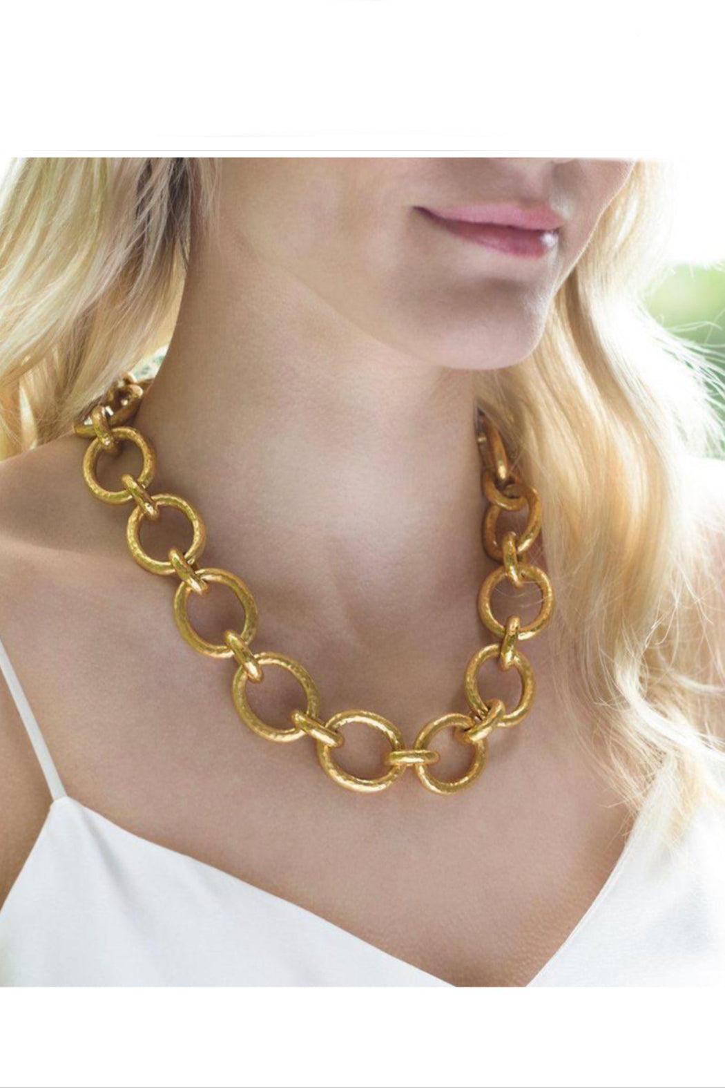 Catalina Large Link Necklace