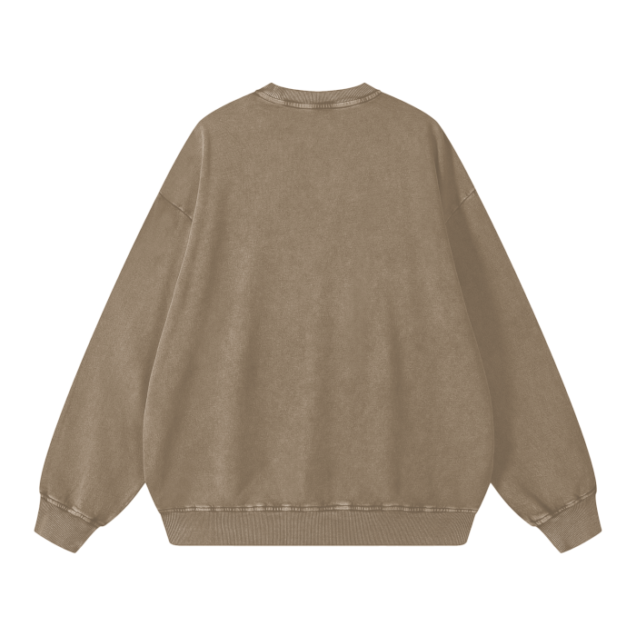 ESSNTIAL ELEMNTS Unisex 360G Acid Wash Sweatshirt