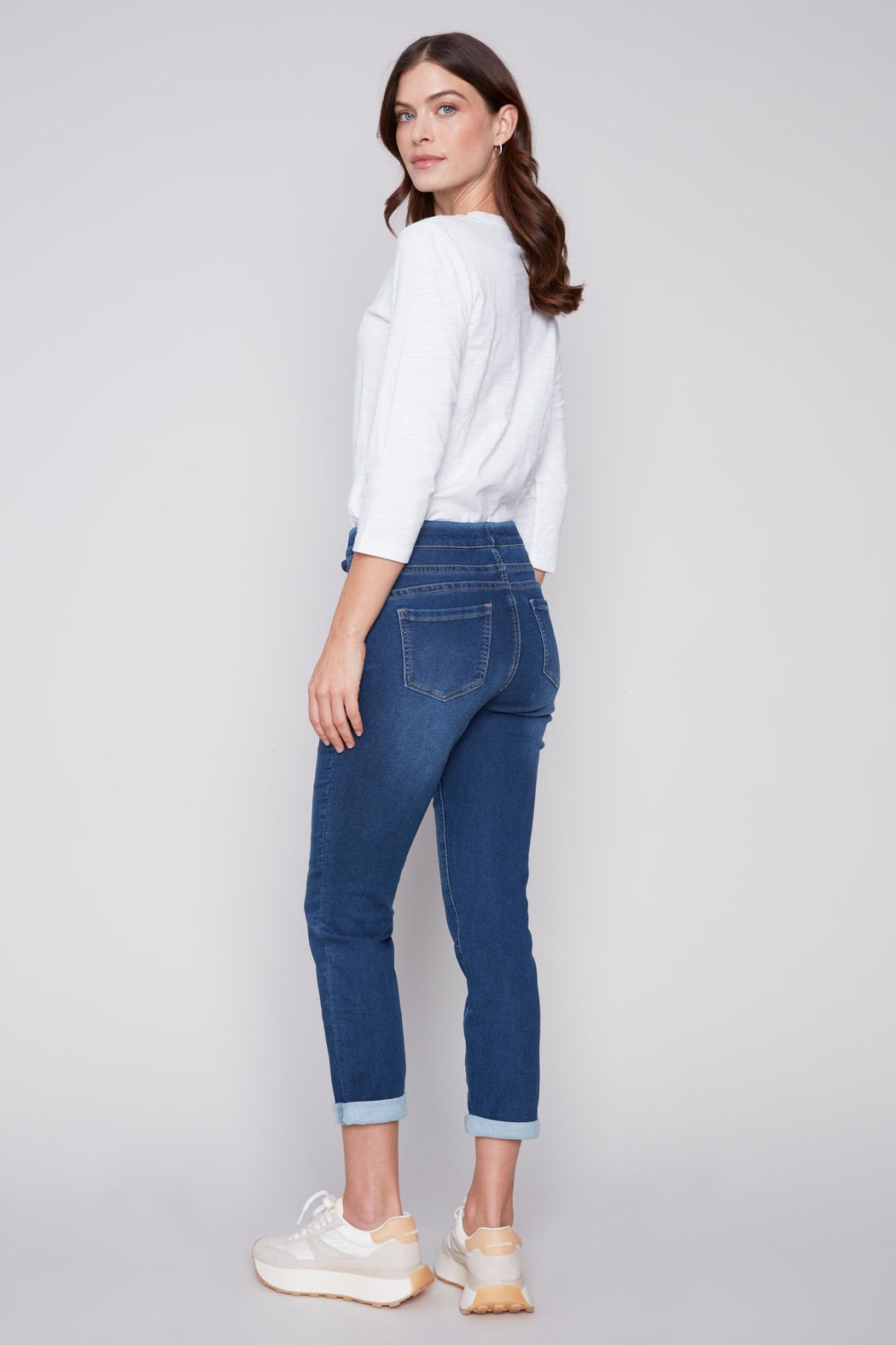 Denim Knit Jogger