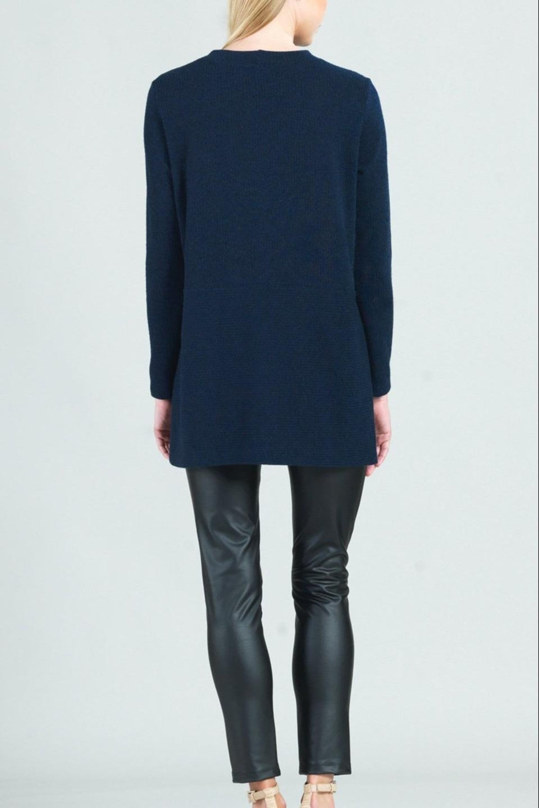 Heathered Soft - Tunic Slit-Angle-Hem