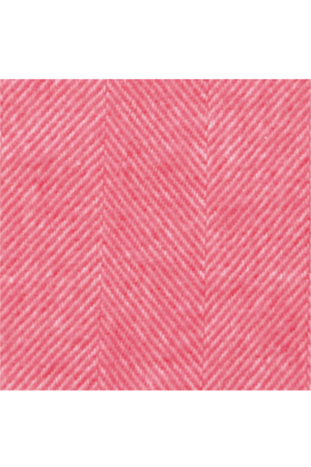 CORAL PINK ITALIAN HERRINGBONE THROW