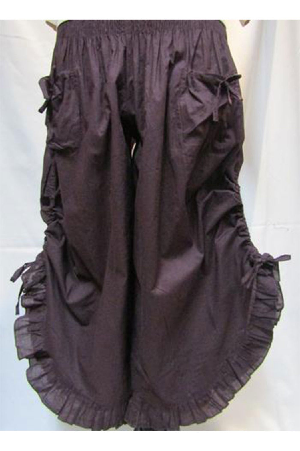 Cotton Ruffled "Pantaloon" Pant