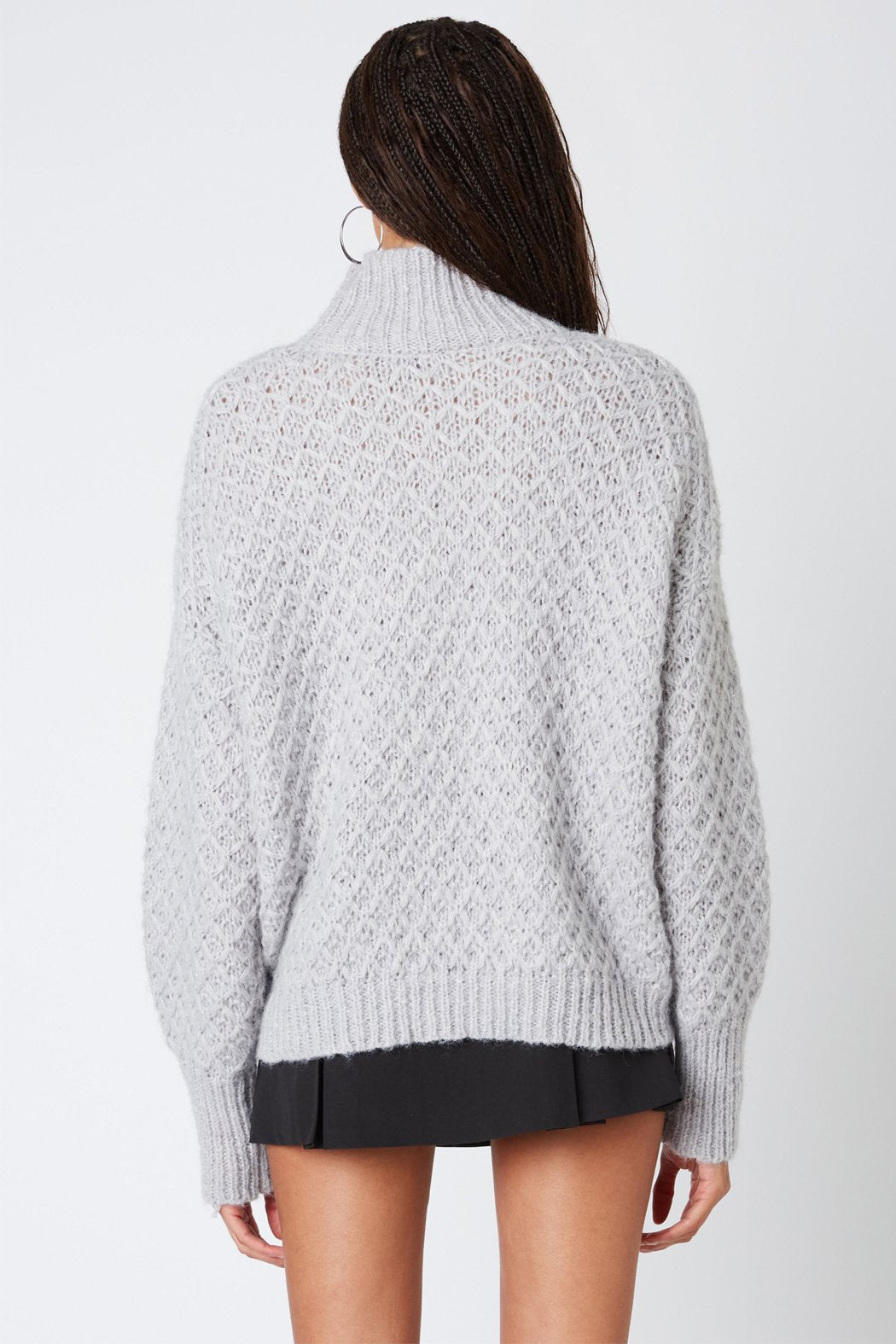 Tessa Textured Turtleneck