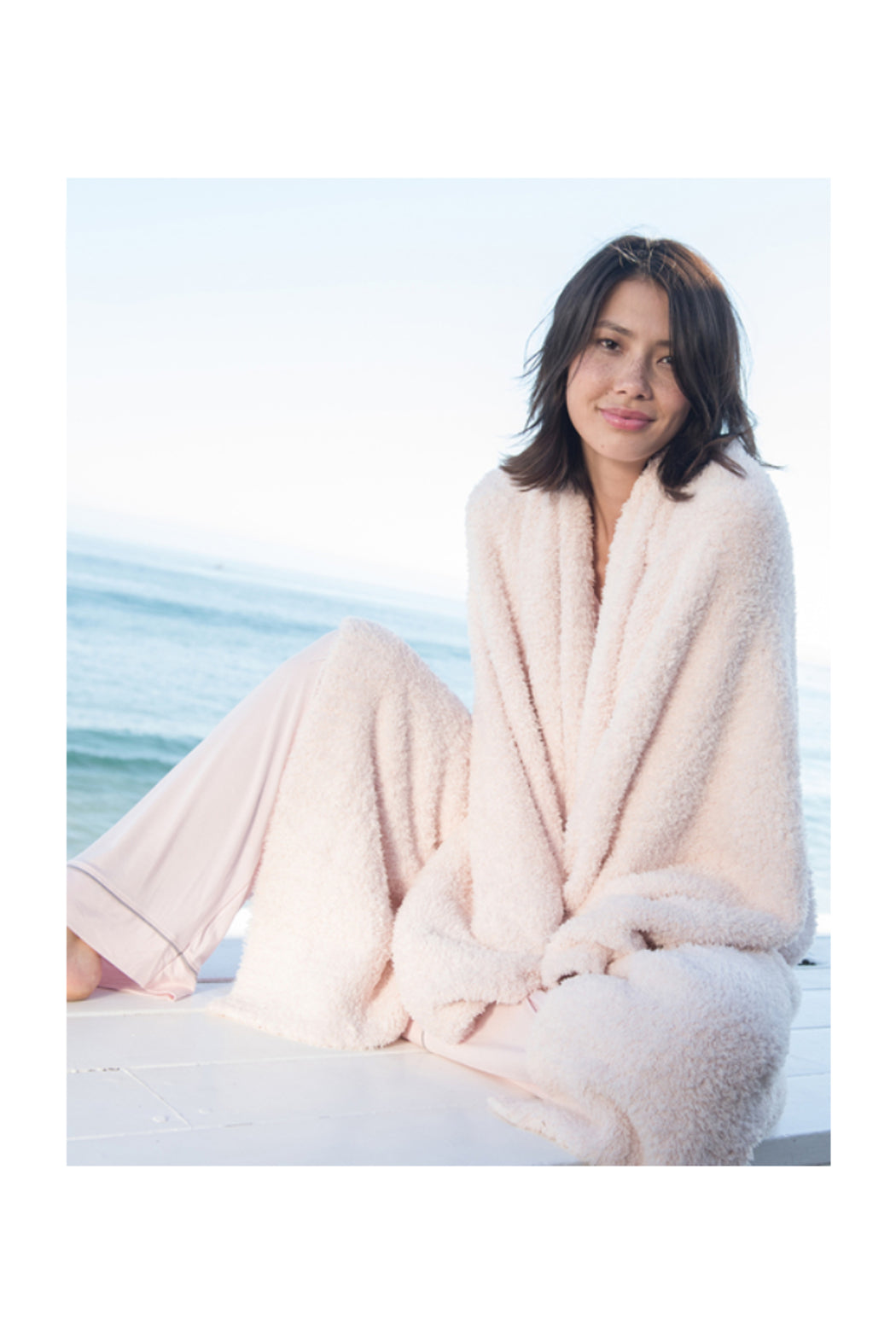 COZYCHIC THROW-PINK