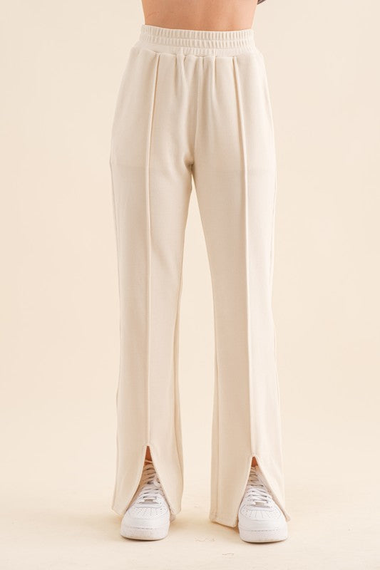 Corduroy Straight Leg Pants