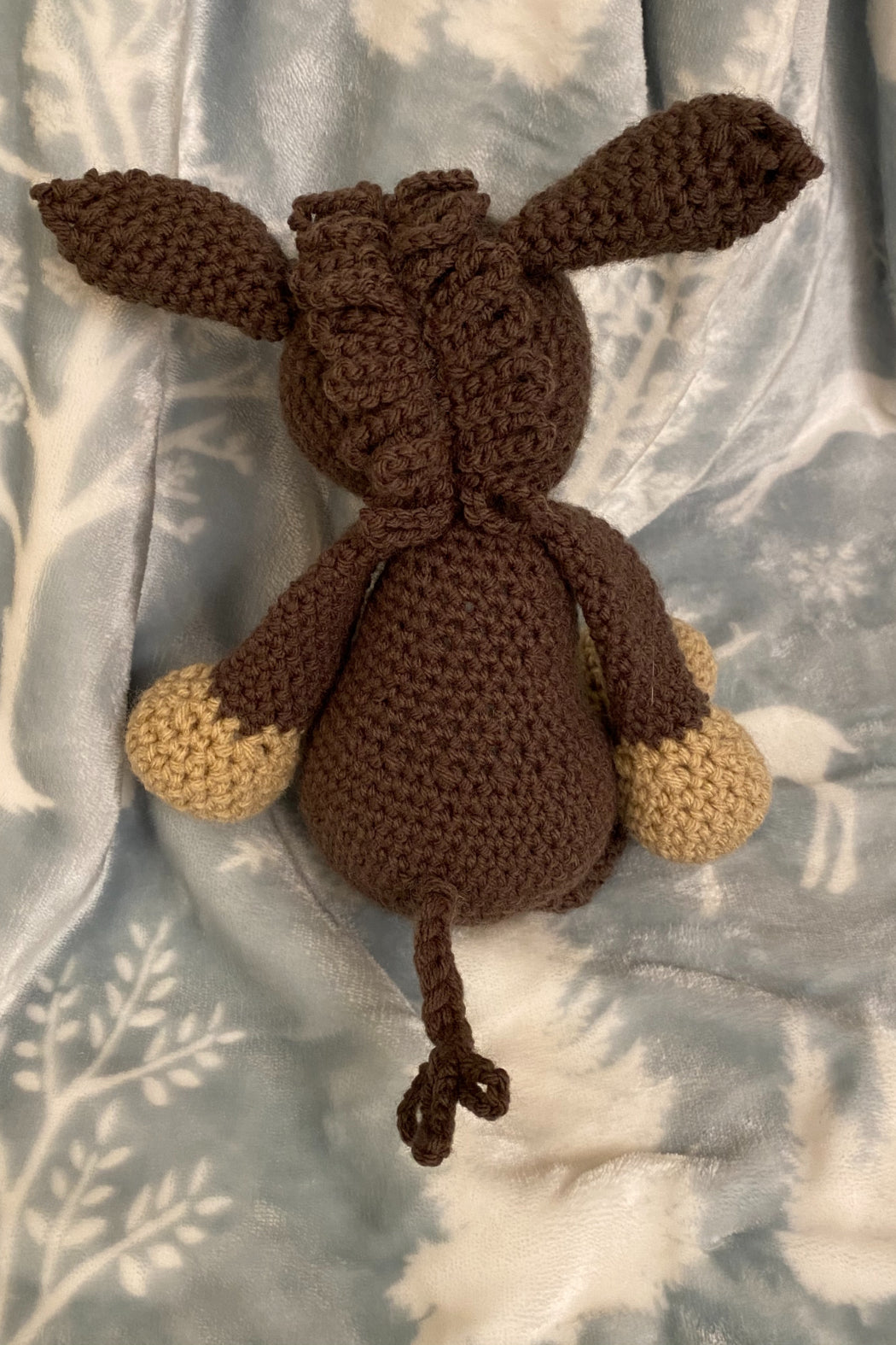 Crochet Donkey Stuffed Animal