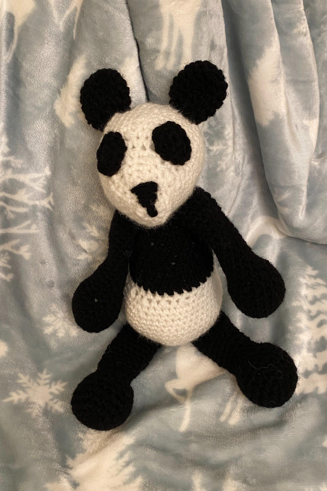 Crochet Panda Stuffed Animal