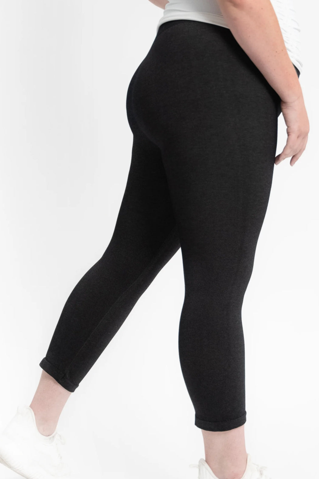 Cropped High Waisted Jeggings