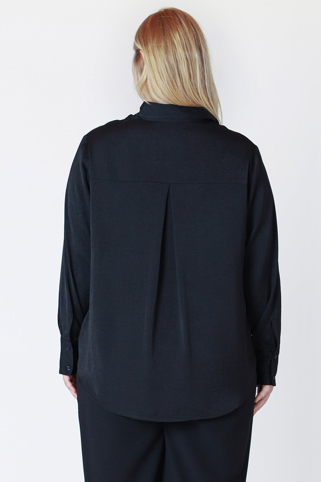 Flowy Satin Blouse