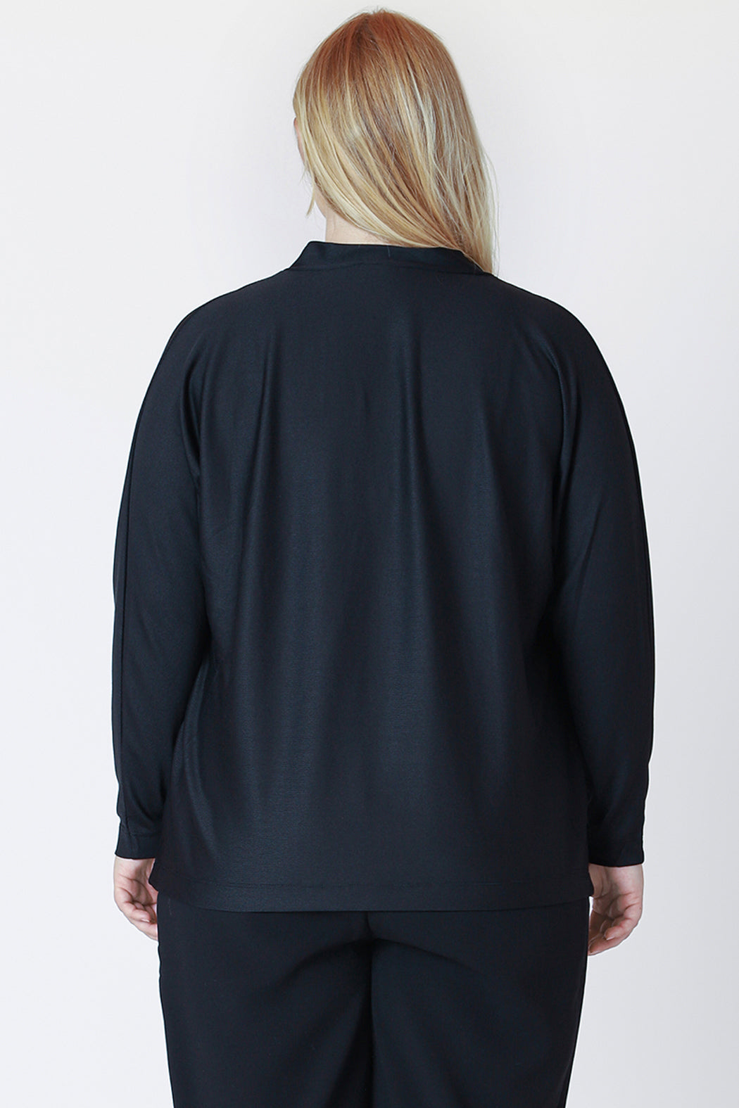 Mockneck Ribbed Longsleeve