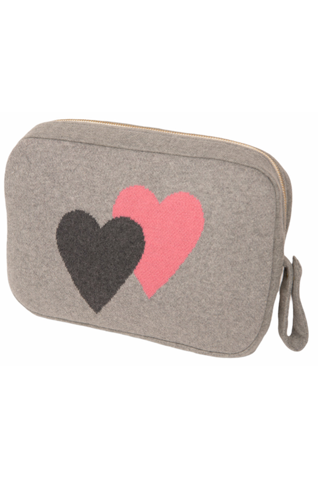 Double Hearts Travel Pouch Set