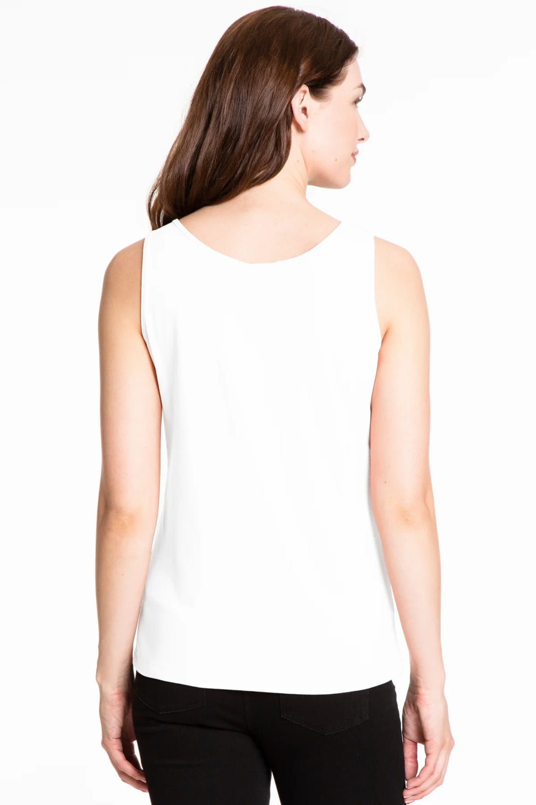 DOUBLE SCOOP NECK TANK TOP
