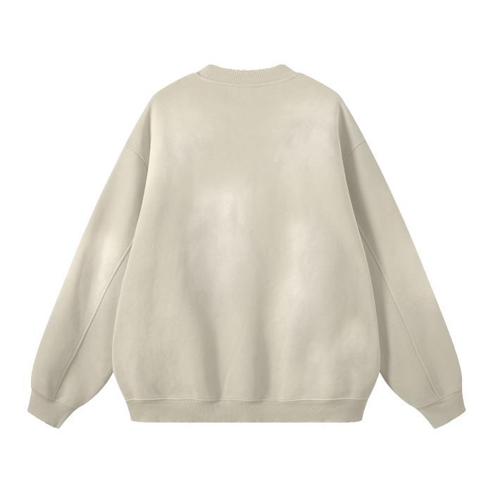 ESSNTIAL ELEMNTS Unisex 375G Faded Wash Fleece SS