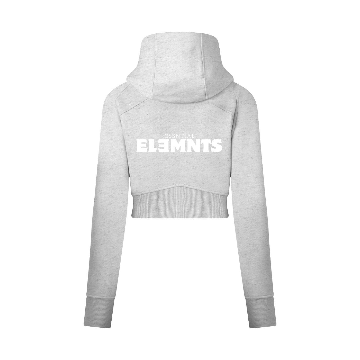 ESSNTIAL ELEMNTS Women's 320G Crop Street Hoodie