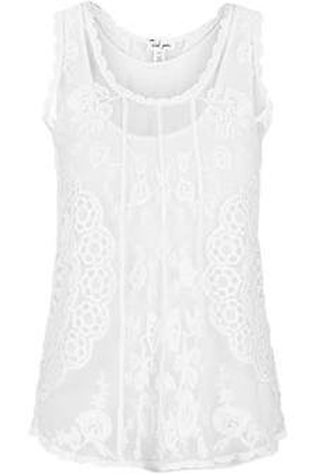 Embellished Sleevless Top