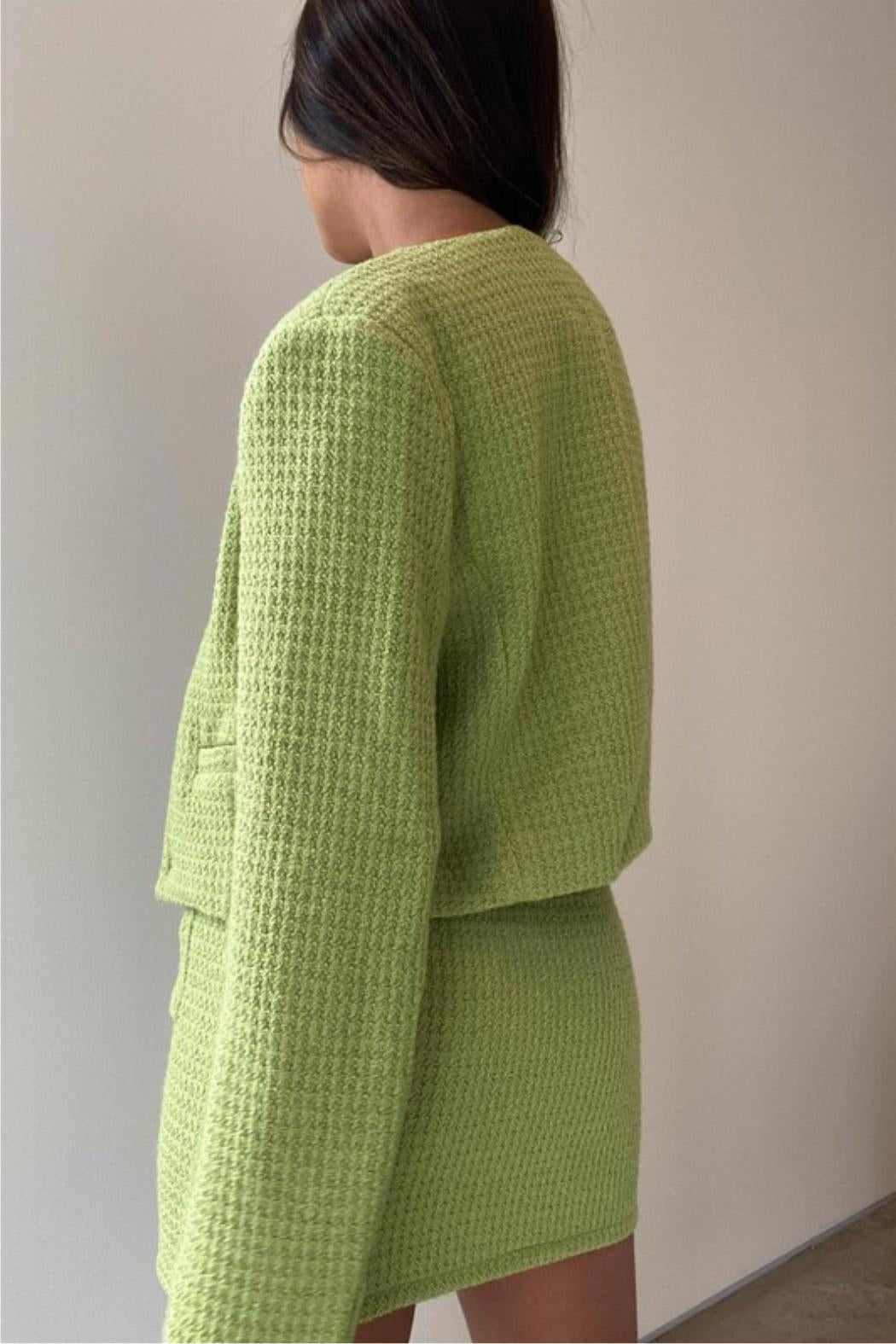Textured Crop Jacket