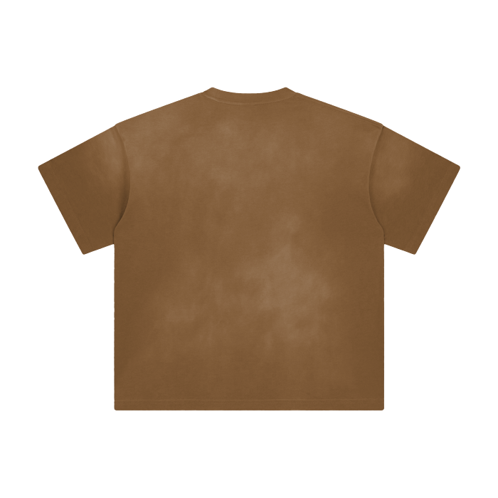 ESSNTIAL ELEMNTS Unisex Fade Wash Drop Shoulder Tee